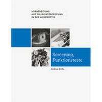 Abbildung von: Screening, Funktionsteste - DOZ-Verlag Optische Fachveröffentlichung