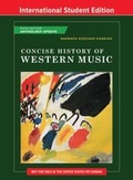 Cover: Concise History of Western Music - WW Norton & Co