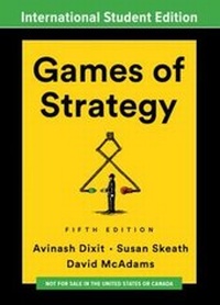 Enlarge image Cover: Games of Strategy - WW Norton & Co