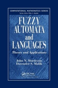 Cover: Fuzzy Automata and Languages - Chapman & Hall/CRC