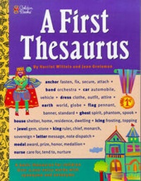 Enlarge image Cover: A First Thesaurus - Turtleback Books