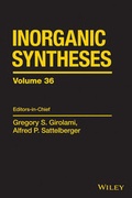Cover: Inorganic Syntheses, Volume 36 - Wiley