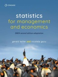 Cover: Statistics for Management and Economics - Cengage Learning EMEA