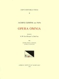 Cover: CMM 4 Jacobus Clemens Non Papa (Ca. 1510-Between 1556 and 1558), Opera Omnia, Edited by Karel Philippus Bernet Kempers in 21 Volumes. Vol. XXI Cantiones Sacrae Ex Editionibus Postumis AC Manuscriptis - American Institute of Musicology, Inc.
