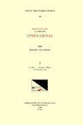Cover: CMM 84 Johannes Lupi, Opera Omnia, Edited by Bonnie Blackburn in 3 Volumes. Vol. I Jo. Lupi . . . Musicae Cantiones (Attaingnant, 1542) - American Institute of Musicology, Inc.