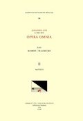 Cover: CMM 84 Johannes Lupi, Opera Omnia, Edited by Bonnie Blackburn in 3 Volumes. Vol. II Motets - American Institute of Musicology, Inc.