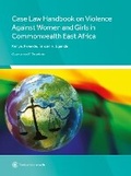 Cover: Case Law Handbook on Violence Against Women and Girls in Commonwealth East Africa - Commonwealth Secretariat