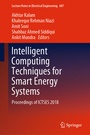 Cover: Intelligent Computing Techniques for Smart Energy Systems - Springer