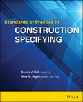Cover: Standards of Practice in Construction Specifying - Wiley