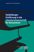 Cover: Heidelberger Einf&uuml;hrung in die Literaturwissenschaft f&uuml;r Romanisten - Universit&auml;tsverlag Winter