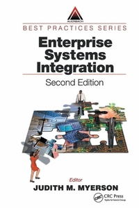 Enlarge image Cover: Enterprise Systems Integration - CRC Press