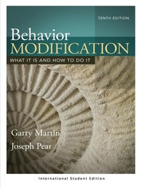 Enlarge image Cover: Behavior Modification - Psychology Press Ltd