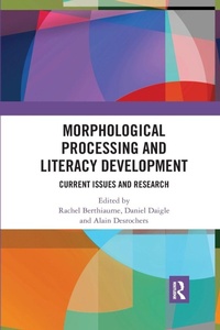 Enlarge image Cover: Morphological Processing and Literacy Development - Routledge