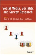 Cover: Social Media, Sociality, and Survey Research - Wiley