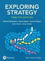 Cover: Exploring Strategy, Text & Cases - Pearson Education Limited