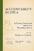 Cover: Accountability in Syria - Lexington Books