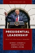 Cover: Presidential Leadership - Rowman & Littlefield