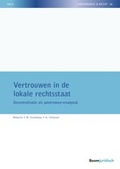 Cover: Vertrouwen in de lokale rechtsstaat - Boom juridisch