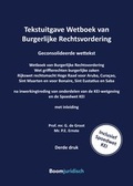 Cover: Tekstuitgave Wetboek van Burgerlijke Rechtsvordering - Boom juridisch