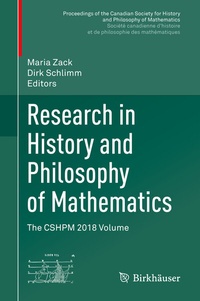 Abbildung von: Research in History and Philosophy of Mathematics - Birkhäuser