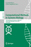 Cover: Computational Methods in Systems Biology - Springer