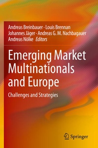 Enlarge image Cover: Emerging Market Multinationals and Europe - Springer