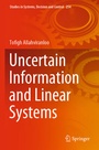 Cover: Uncertain Information and Linear Systems - Springer