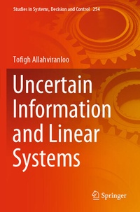 Enlarge image Cover: Uncertain Information and Linear Systems - Springer
