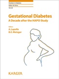 Cover: Gestational Diabetes - Karger, S