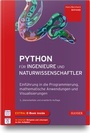Cover: Python für Ingenieure und Naturwissenschaftler - Hanser