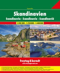 Abbildung von: Skandinavien Superatlas, Autoatlas 1:250.000 - 1:400.000 - Freytag-Berndt und ARTARIA