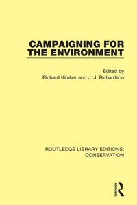 Abbildung von: Campaigning for the Environment - Routledge