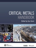 Cover: Critical Metals Handbook - Wiley-Blackwell