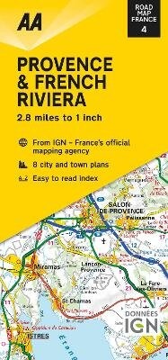 Abbildung von: Road Map Provence & French Riviera - Automobile Association