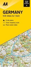 Cover: Road Map Germany - Automobile Association