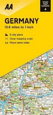 Enlarge image Cover: Road Map Germany - Automobile Association