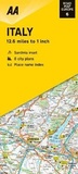 Cover: Road Map Italy - Automobile Association