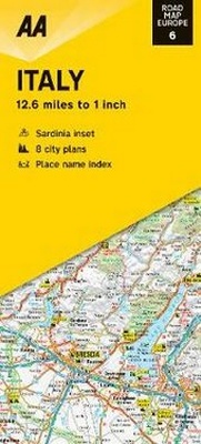 Enlarge image Cover: Road Map Italy - Automobile Association