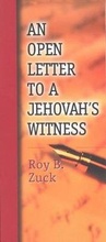 Cover: Open Letter to a Jehovah's Witness, An - Moody Publishers