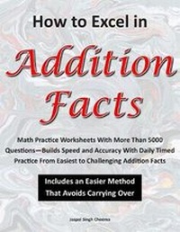 Enlarge image Cover: How to Excel in Addition Facts - Jaspal Cheema