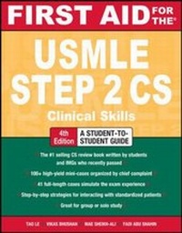 Enlarge image Cover: First Aid for the USMLE Step 2 CS, Fourth Edition - McGraw-Hill Medical