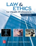 Cover: Law & Ethics for Health Professions - McGraw-Hill Education