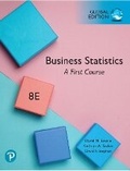 Cover: Business Statistics: A First Course, Global Edition + MyLab Statistics with Pearson eText (Package) - Pearson Education Limited