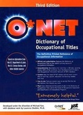 Cover: O*NET Dictionary of Occupational Titles - Jist Publishing