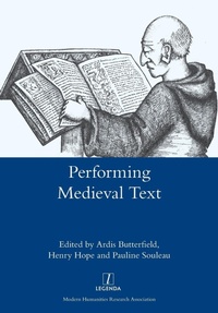 Enlarge image Cover: Performing Medieval Text - Legenda