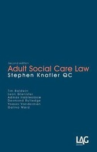Abbildung von: Adult Social Care Law - Legal Action Group