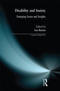 Cover: Disability and Society - Routledge