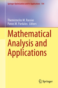 Abbildung von: Mathematical Analysis and Applications - Springer