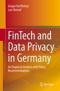 Cover: FinTech and Data Privacy in Germany - Springer