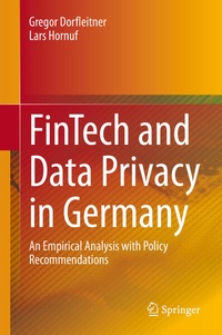 Enlarge image Cover: FinTech and Data Privacy in Germany - Springer